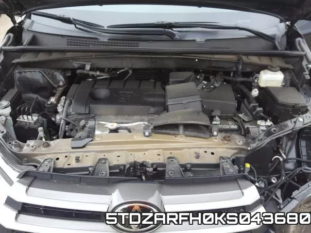 5TDZARFH0KS043680 фото 8