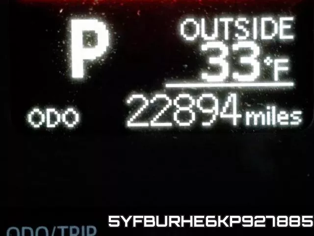 5YFBURHE6KP927885 фото 9
