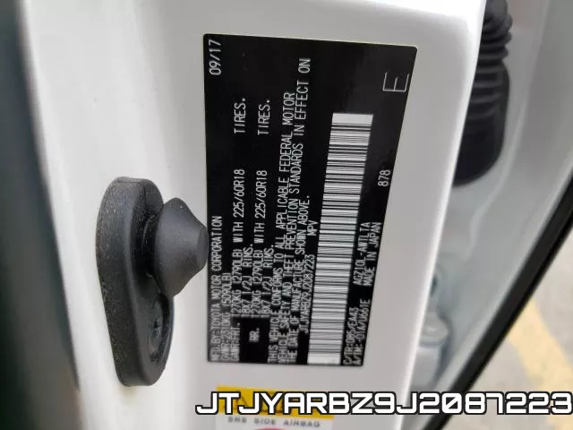 JTJYARBZ9J2087223 фото 2