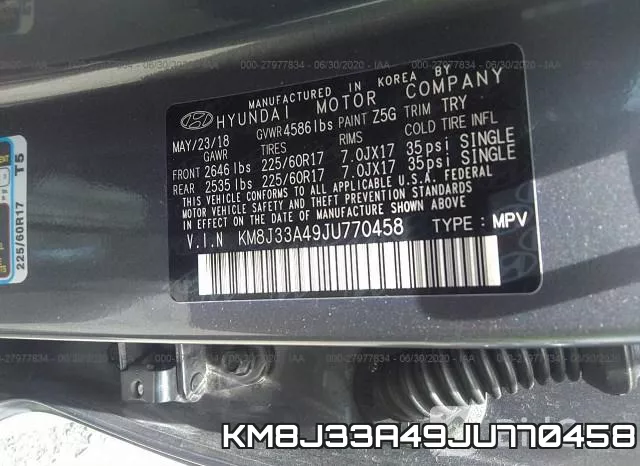 KM8J33A49JU770458 фото 10