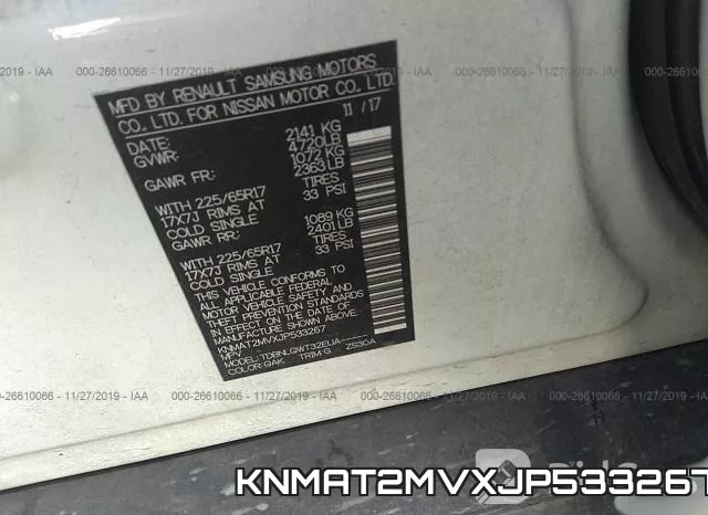 KNMAT2MVXJP533267 фото 10