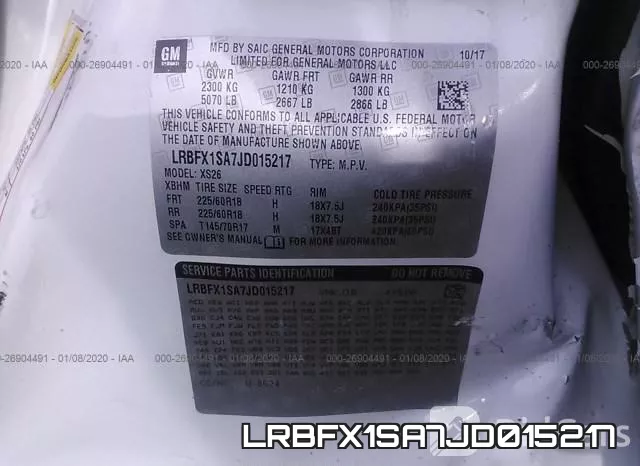 LRBFX1SA7JD015217 фото 10