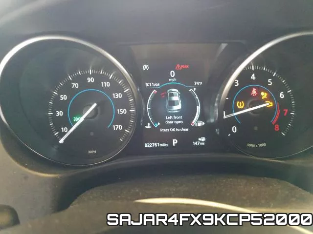 SAJAR4FX9KCP52000 фото 9