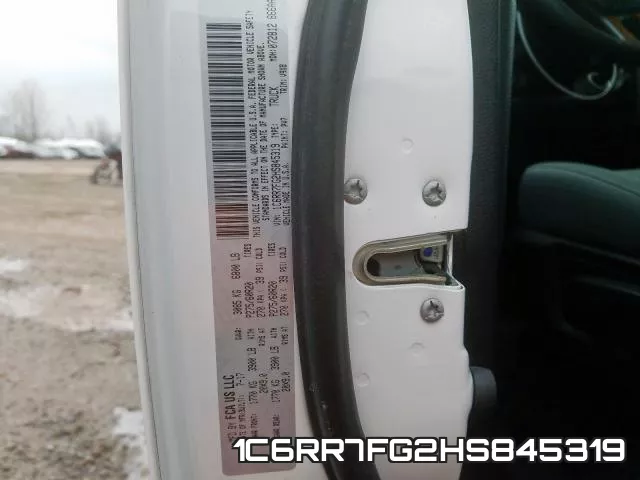 1C6RR7FG2HS845319 фото 2