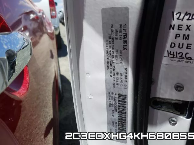 2C3CDXHG4KH680855 фото 2