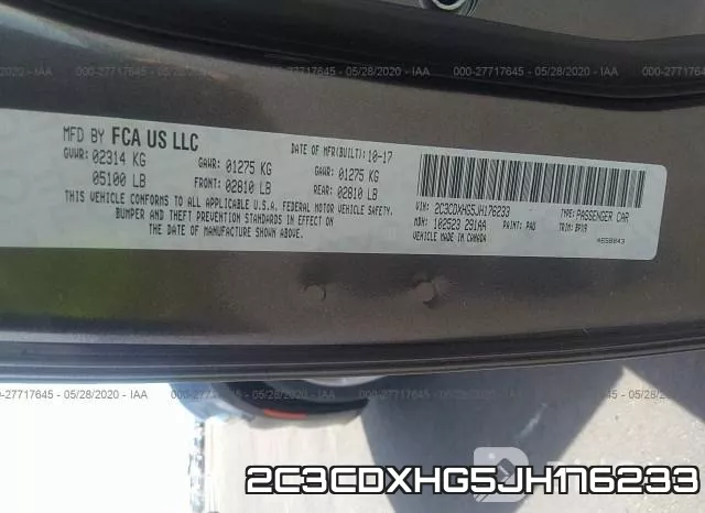 2C3CDXHG5JH176233 фото 10
