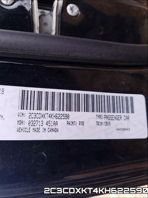 2C3CDXKT4KH622590 фото 2