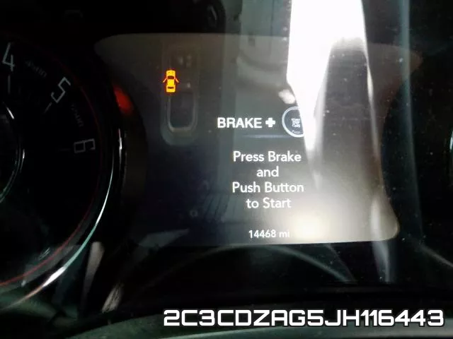 2C3CDZAG5JH116443 фото 9