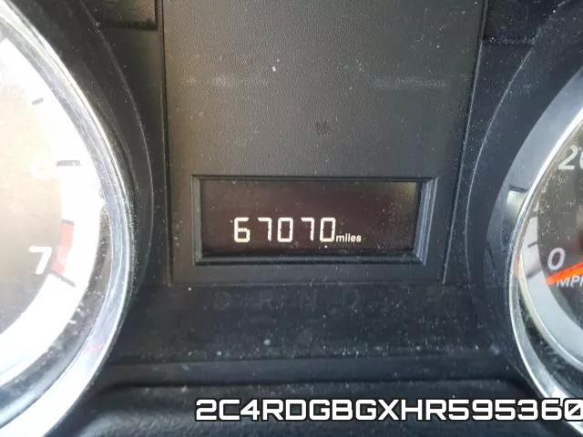 2C4RDGBGXHR595360 фото 9