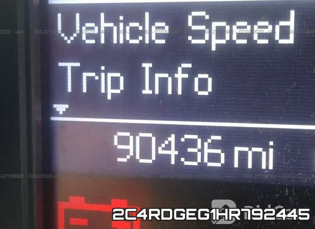 2C4RDGEG1HR792445 фото 8