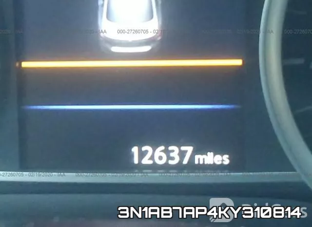 3N1AB7AP4KY310814 фото 8