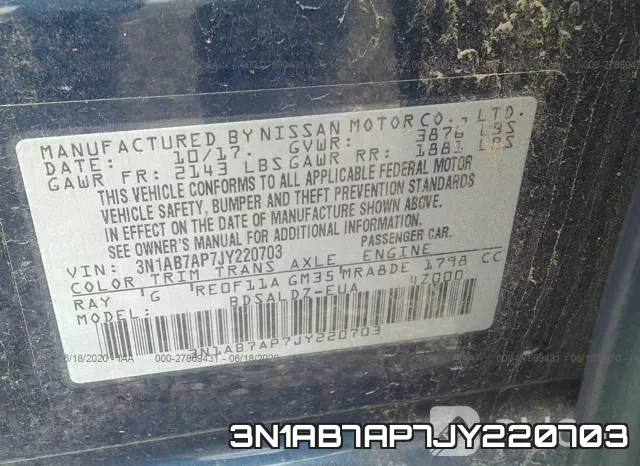 3N1AB7AP7JY220703 фото 10