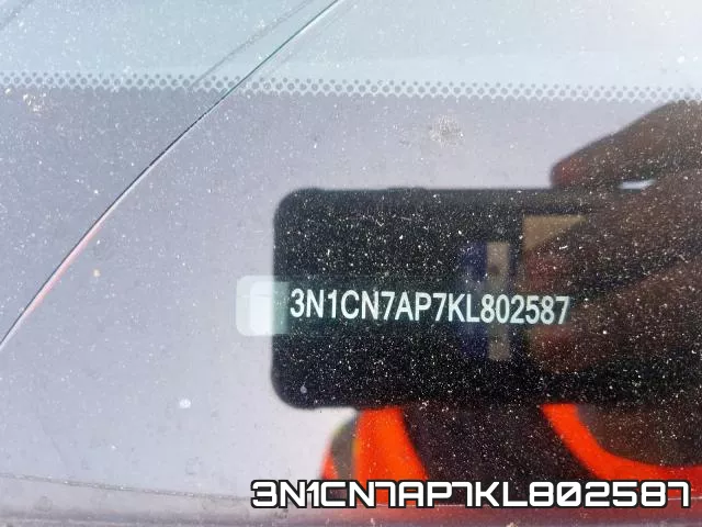 3N1CN7AP7KL802587 фото 2