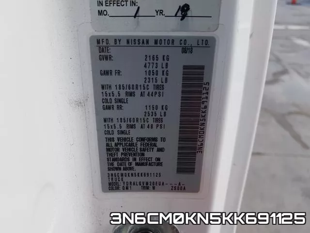 3N6CM0KN5KK691125 фото 2