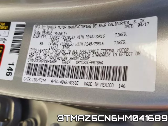 3TMAZ5CN6HM041689 фото 2