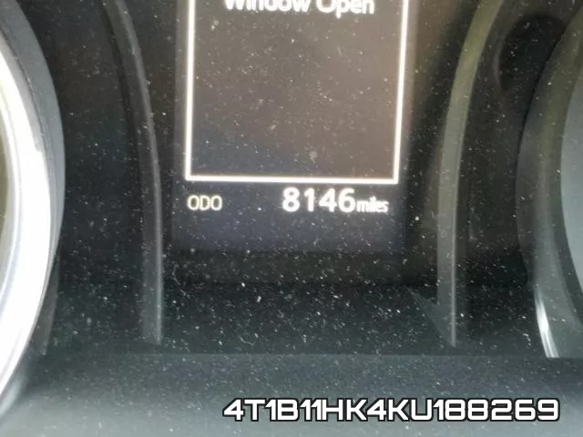 4T1B11HK4KU188269 фото 9