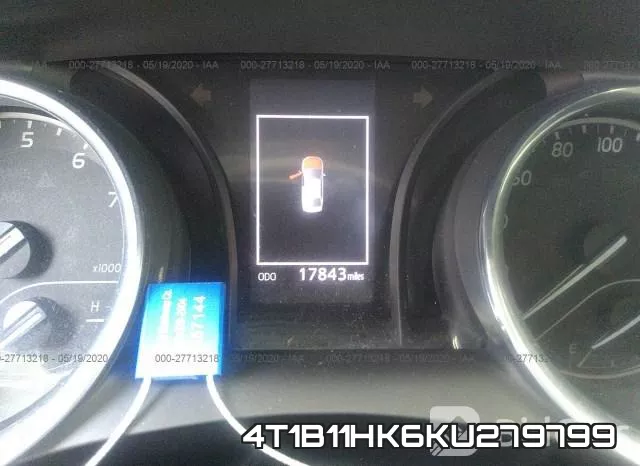 4T1B11HK6KU279799 фото 8