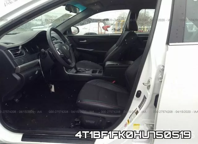 4T1BF1FK0HU750519 фото 6