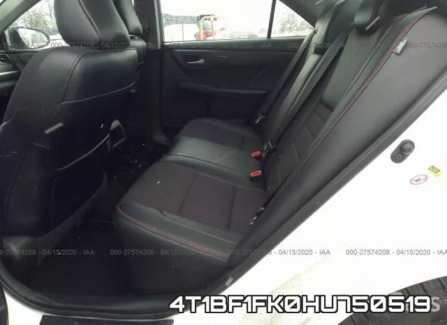 4T1BF1FK0HU750519 фото 9