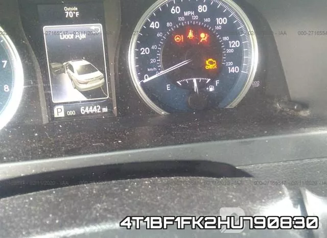 4T1BF1FK2HU790830 фото 8