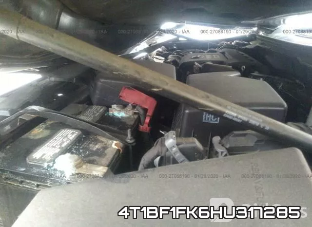 4T1BF1FK6HU317285 фото 2
