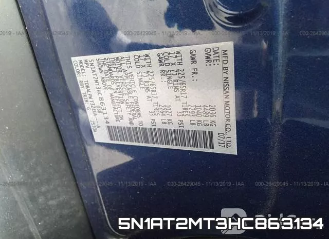 5N1AT2MT3HC863134 фото 10