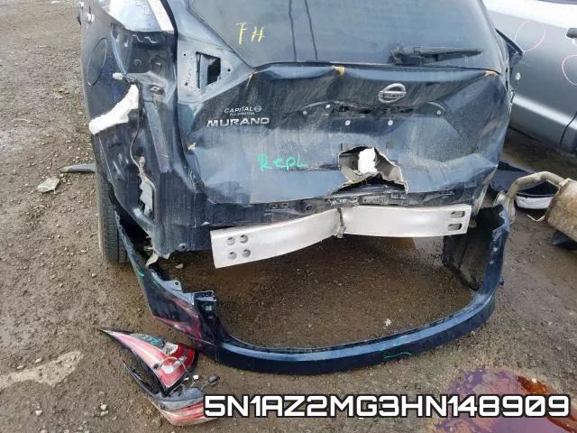 5N1AZ2MG3HN148909 фото 10