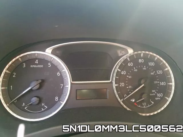 5N1DL0MM3LC500562 фото 9