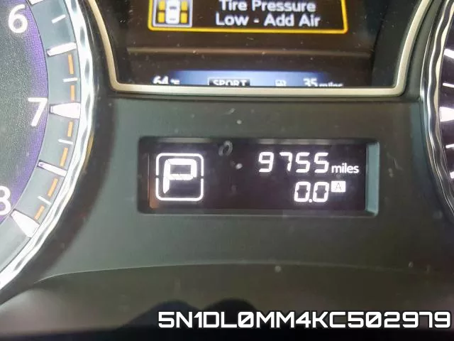 5N1DL0MM4KC502979 фото 9