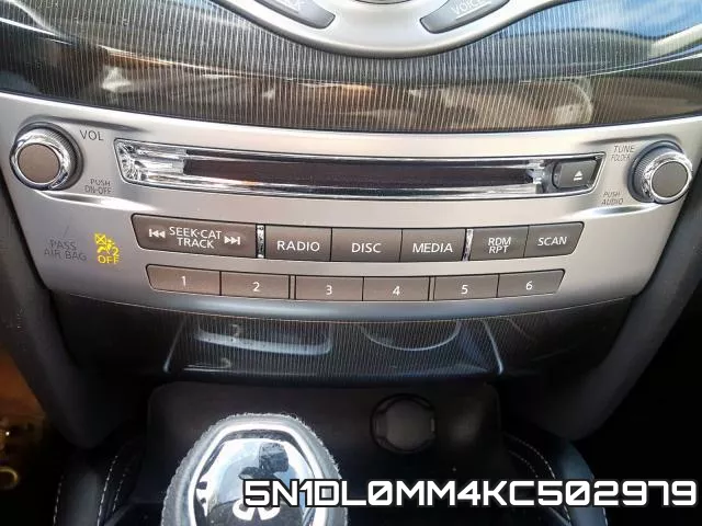 5N1DL0MM4KC502979 фото 10