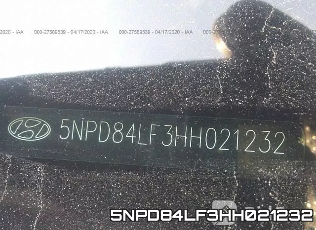 5NPD84LF3HH021232 фото 10
