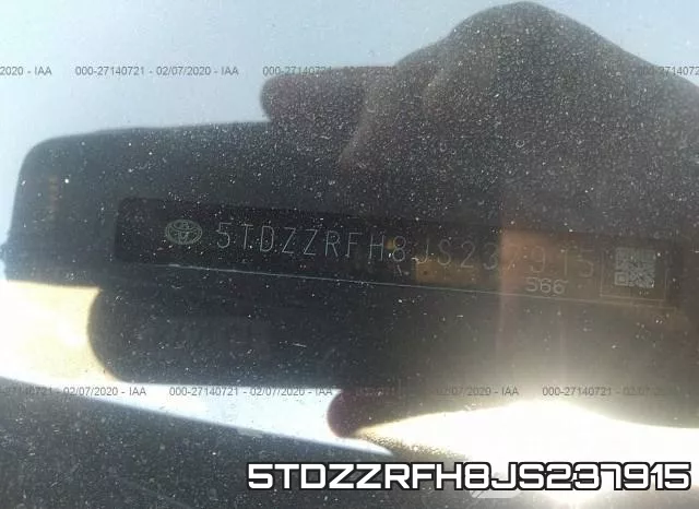 5TDZZRFH8JS237915 фото 10