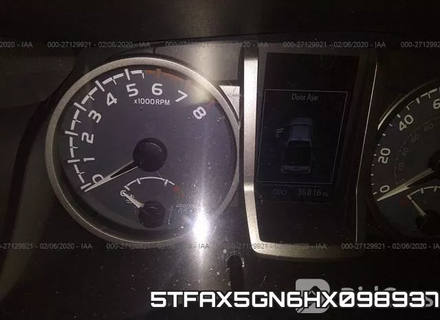 5TFAX5GN6HX098937 фото 8
