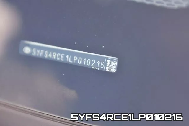 5YFS4RCE1LP010216 фото 2