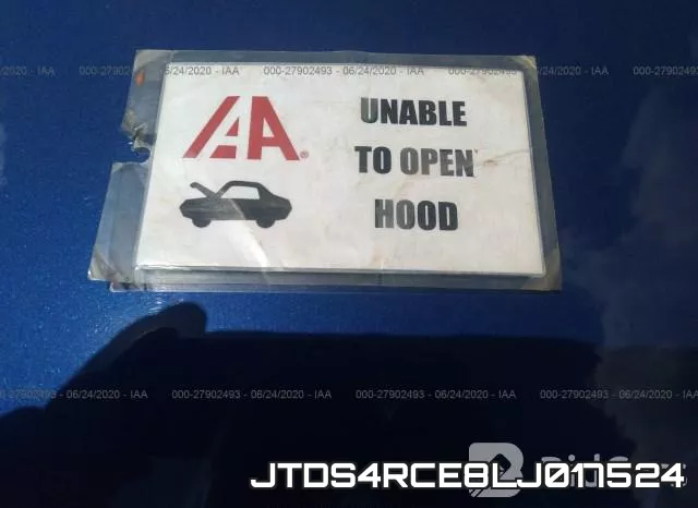 JTDS4RCE8LJ017524 фото 2