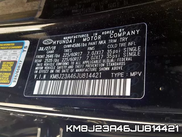 KM8J23A46JU814421 фото 2