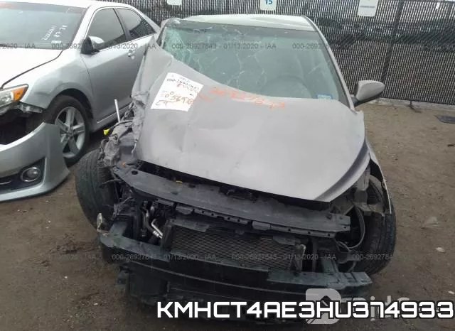 KMHCT4AE3HU374933 фото 7