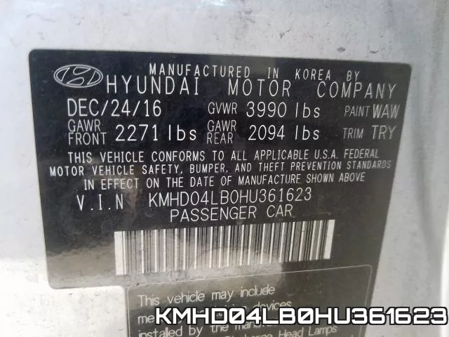 KMHD04LB0HU361623 фото 2