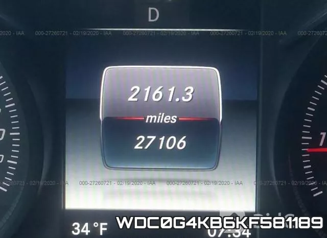 WDC0G4KB6KF581189 фото 8