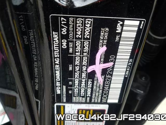WDC0J4KB2JF294030 фото 2
