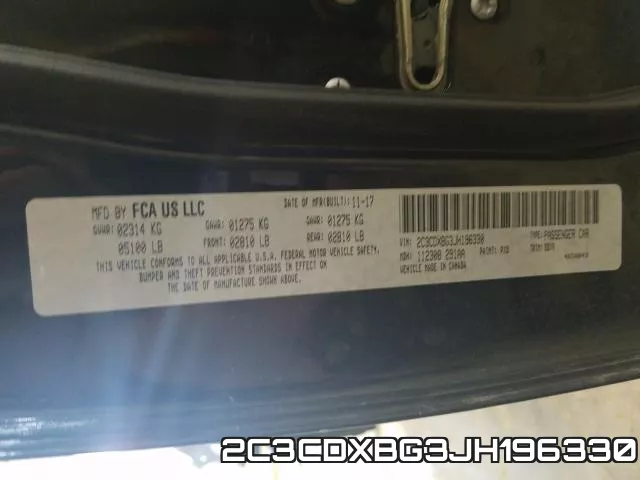 2C3CDXBG3JH196330 фото 2