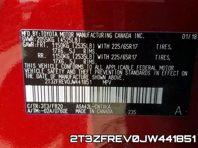 2T3ZFREV0JW441851 фото 2