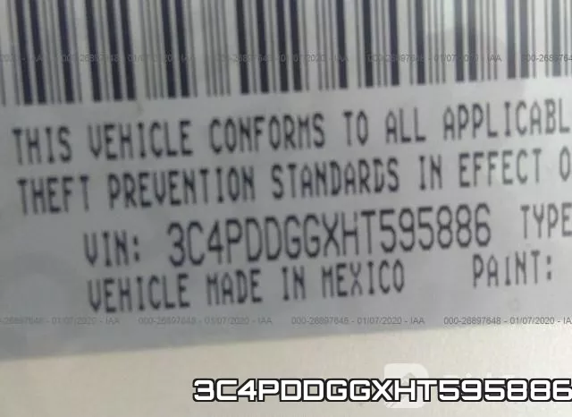 3C4PDDGGXHT595886 фото 10