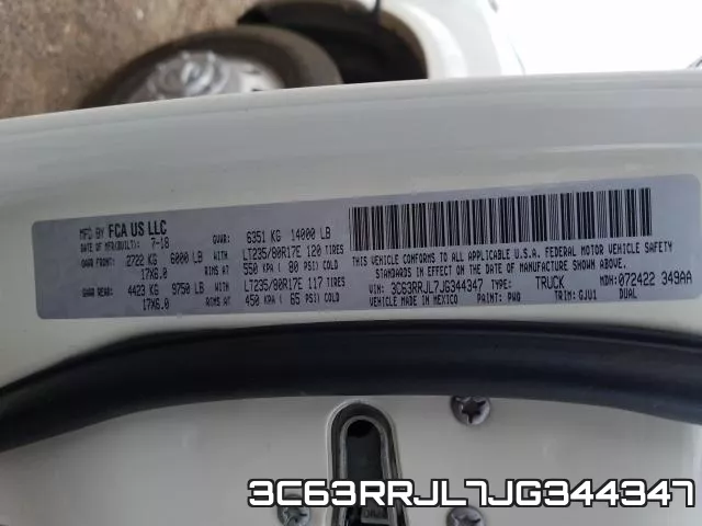 3C63RRJL7JG344347 фото 2