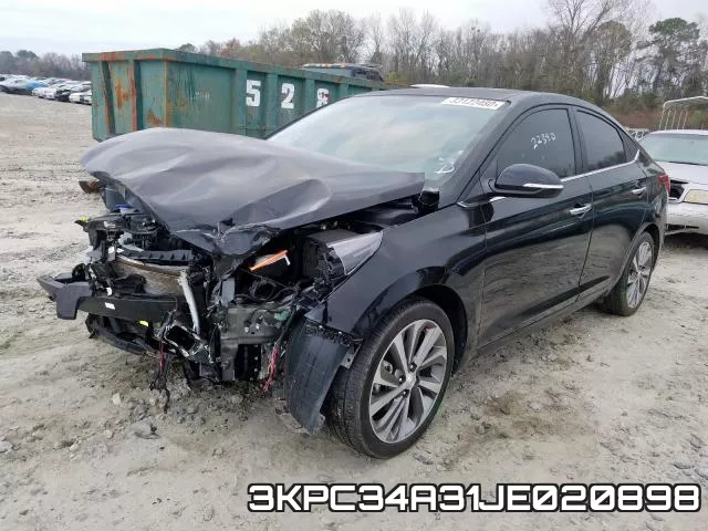 3KPC34A31JE020898 фото 3