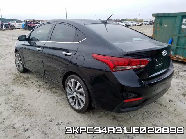3KPC34A31JE020898 фото 4