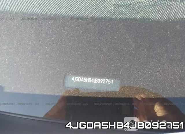 4JGDA5HB4JB092751 фото 10