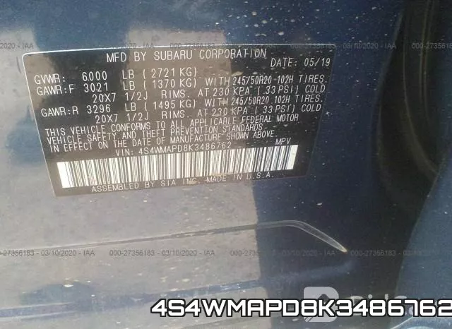 4S4WMAPD8K3486762 фото 10