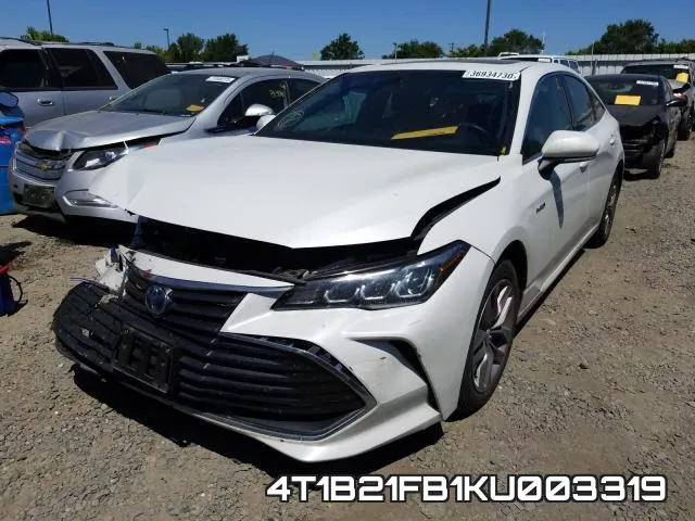 4T1B21FB1KU003319 фото 3