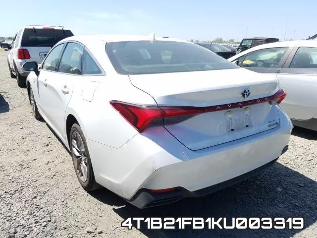 4T1B21FB1KU003319 фото 4